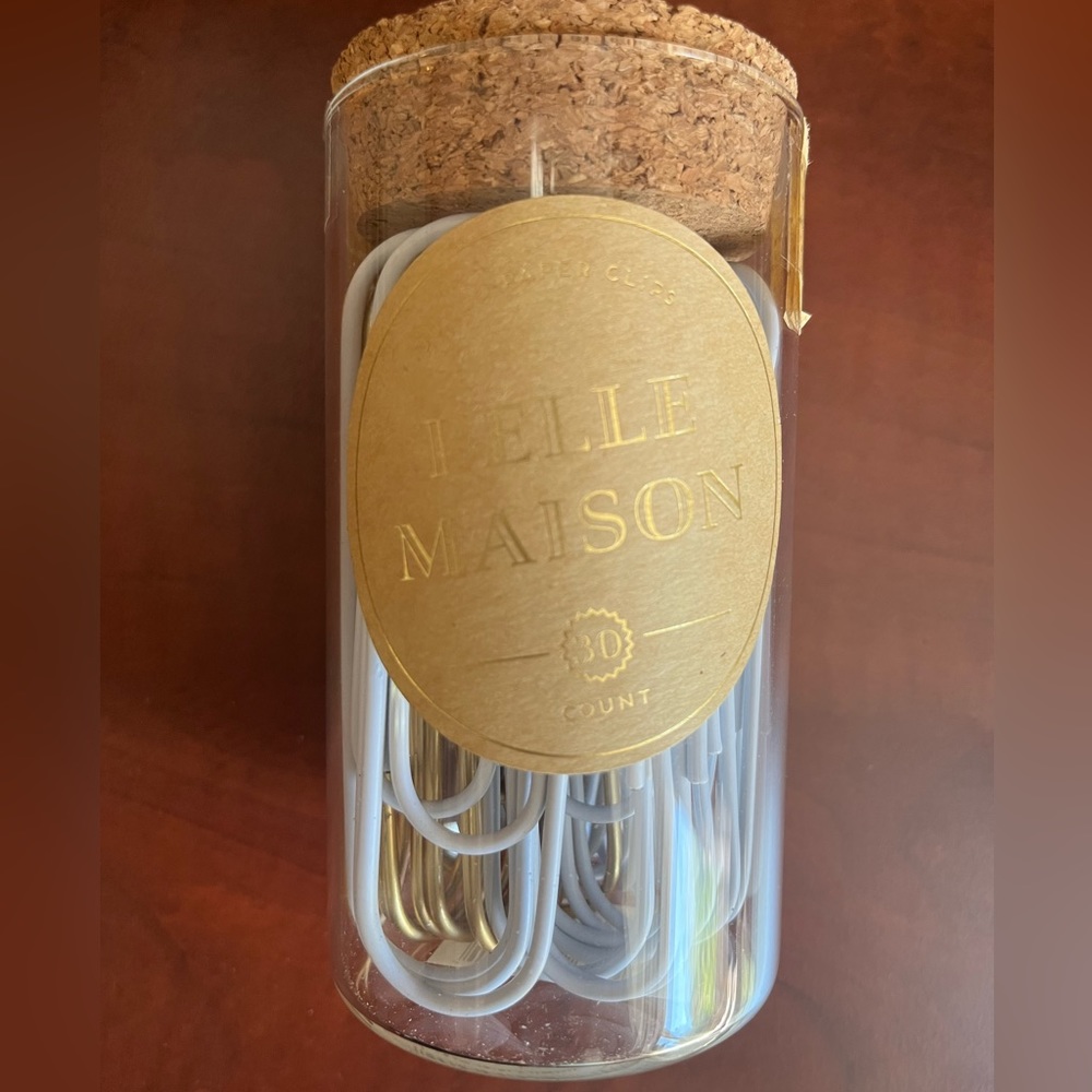 Jumbo paper clips 4” 30 count